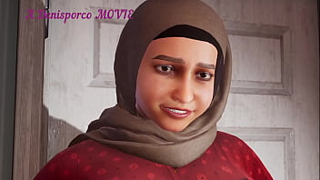 Aisha Dengan Jilbab Arab Yang Seksi, Berpayudara Dan Berpantat Besar, Dihamili Dari Belakang Dan Dipenuhi Sperma