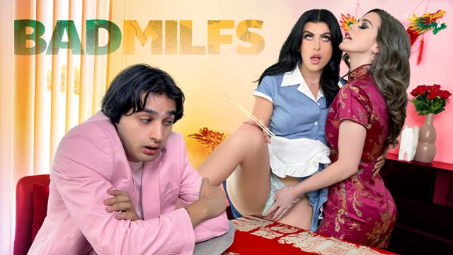A Sizzling Threesome With Our Naughty Waitress