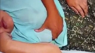 Caressing His Sleeping Stepmom’s Body While She Feigns Slumber
