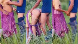 Wild Village Temptress Seduces A Young Rogue In The Open Fields