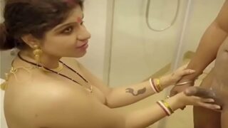 Bathroom Fling: Naughty Bhabhi Gets Ravished By Devar In Steamy Indian Sex Tape