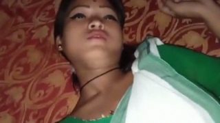 Gadis Manipur Thoubal Berbalut Saree, Video Panas Memamerkan Kemesraan Intim