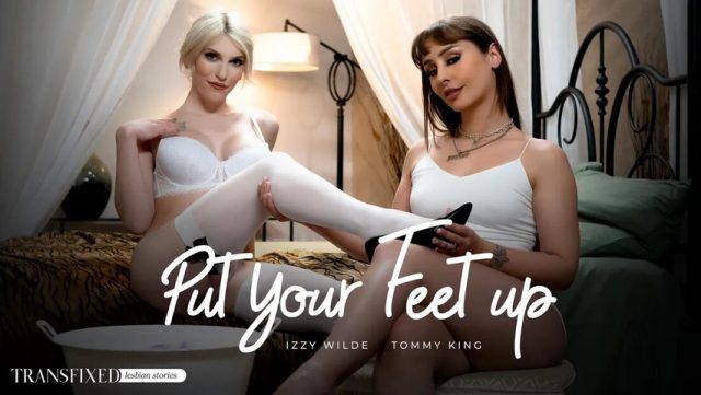 Kneel And Submit: Izzy Wilde And Tommy King Command You To Worship At Their Feet
