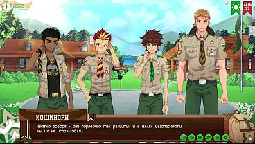 Perkemahan Teman-teman, Jalur 2, Episode 45 – Membersihkan Perkemahan Dengan Suara Rusia Yang Menggoda