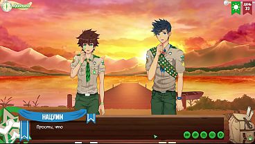 Game: Camp Teman, Episode 59 – Musim Berakhir (dubbing Rusia)