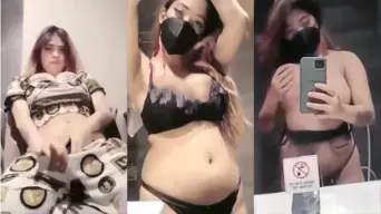 Dj Fika Si Toge Hot Live Coli Di Depan Kamera