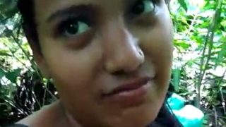 Gadis Manis Lagi Ml Sama Pacar Di Tengah Hutan