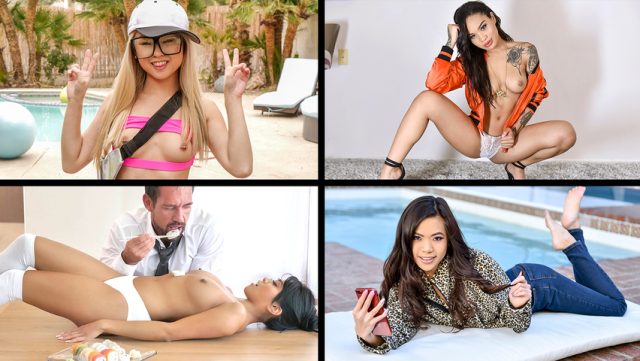 Kumpulan Gadis Asia Mungil Yang Menggoda