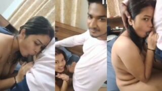 Cewek Kuliahan 21 Tahun Kasih Blowjob Desi Ke Pacarnya