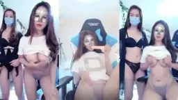 Shanty Mainin Dildo Bareng Bestie, Crotnya Basah Semua.