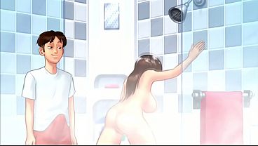 Musim Panas Panas [v21.0.0] | Rumah Terasa Aneh Di Sekitar Ibu Tiri (18 ) | Game Anime Tabu Yang Bikin Ngentot