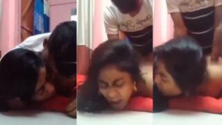 Anak Muda Bikin Pacar Selatan India-nya Merintih Nafsu Sambil Gaya Anjing.