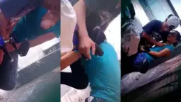 Ngintip Bocil Nakal Remas-remas Toket Sampe Nyepong