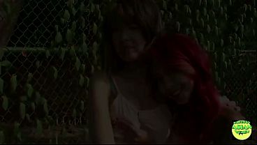 Panas Membara Ngewe Di Luar Bareng Cewek Asia Dan Brunette Lesbian Yang Bikin Makin Erang.