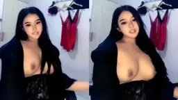 Helena Uting Coklat Remes, Tt Basah Colok Colok Di Mango Live