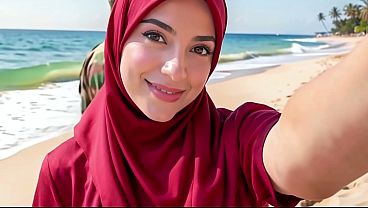 Liburan Halal, Tapi Di Tempat Umum Kita Ngewe Bebas – Video Interaktif Ai